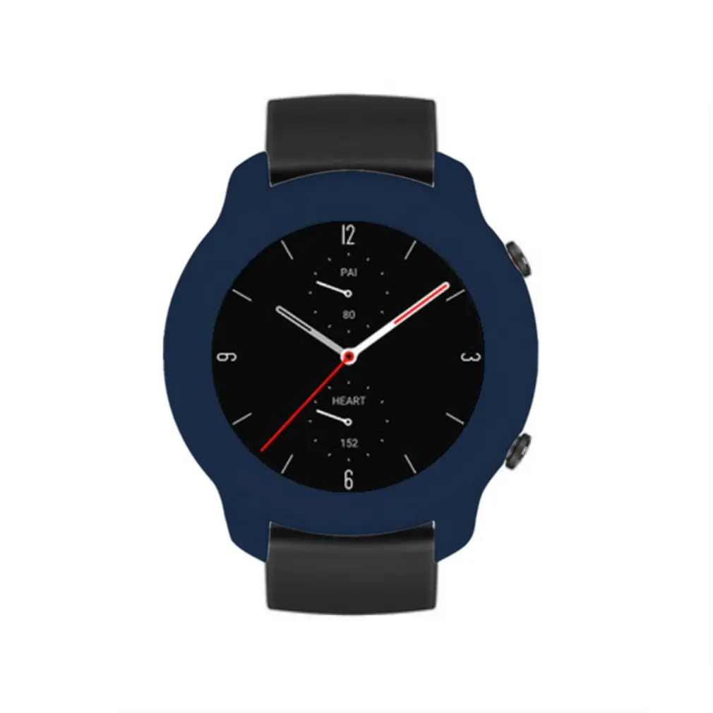 Силиконовый защитный чехол для смарт-часов Huami AMAZFIT GTR 47 мм мягкий ТПУ с полным