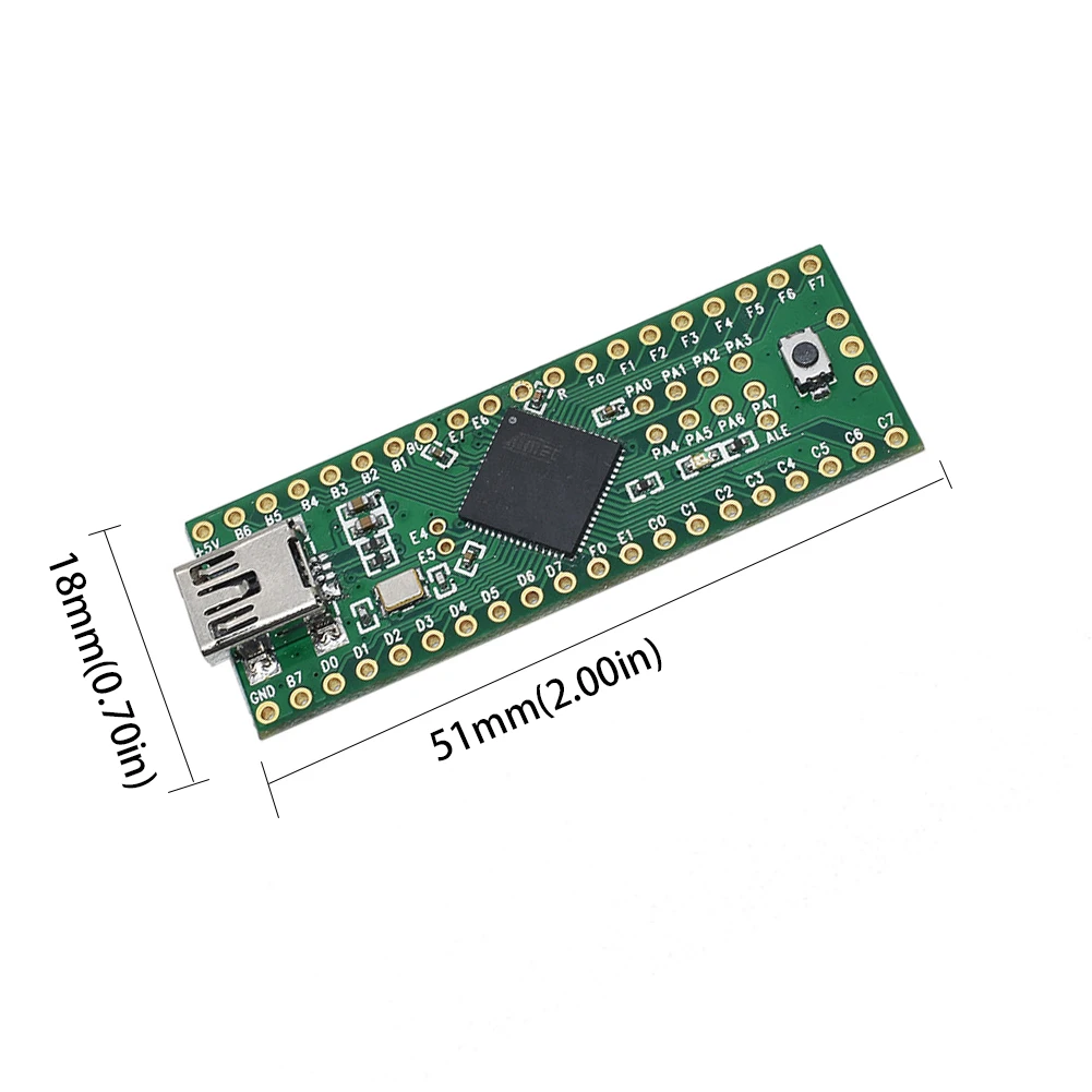 

Teensy 2.0++ AVR Board USB Development Board Module U Disk Keyboard Mouse Experimental Board Module With USB Cable For Arduino