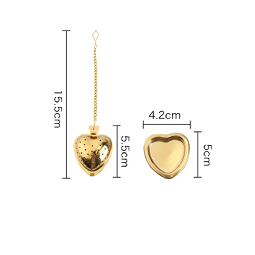 Шикарный нержавеющий стальной сетчатый ситечко для заварки чая нордический