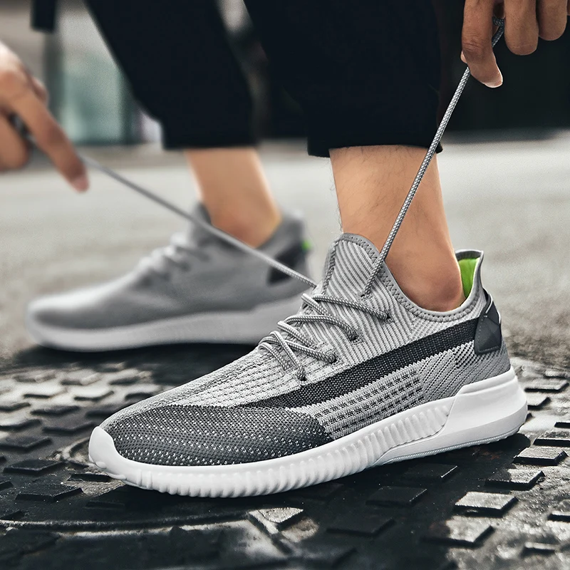 

Mens Sneakers Fashion Casual Shoes Breathable Mesh Men Casual Sports Shoes Light Running Shoes Outdoor Student Walking Shoes