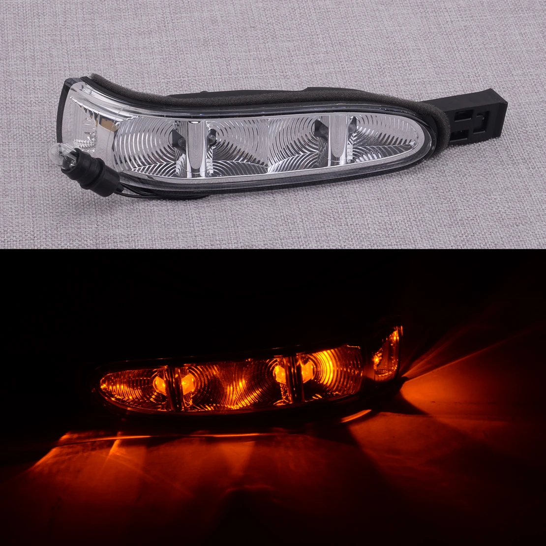 

1648200621 Right Car Door Mirror Turn Signal Light Fit for Mercedes Benz W164 X164 GL320 GL450 GL550 ML320 ML350 ML500 ML550