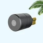 Цилиндрический смарт-замок TUYA Zigbee, беспроводной смарт-замок со сканером отпечатка пальца, управление телефоном, из нержавеющей стали, для модификации дверного замка