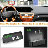 auto hud head up display for mercedes benz cl class c215c216 2000 2016 car accessories safe projector windshield plug play