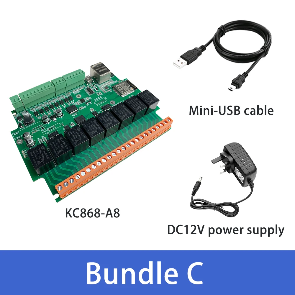 

KinCony KC868-A8 ESP32 плата для умного дома
