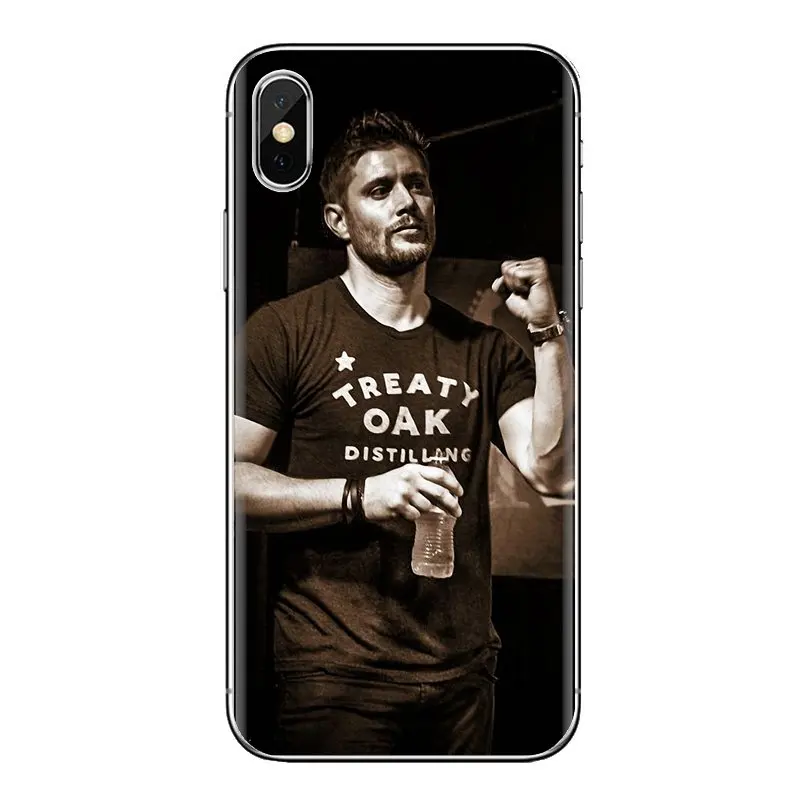 Mobile Phone Cover For Samsung Galaxy S3 S4 S5 Mini S6 S7 Edge S8 S9 S10 Plus Note 3 4 5 8 9 Supernatural SPN Jensen Ackles Star |