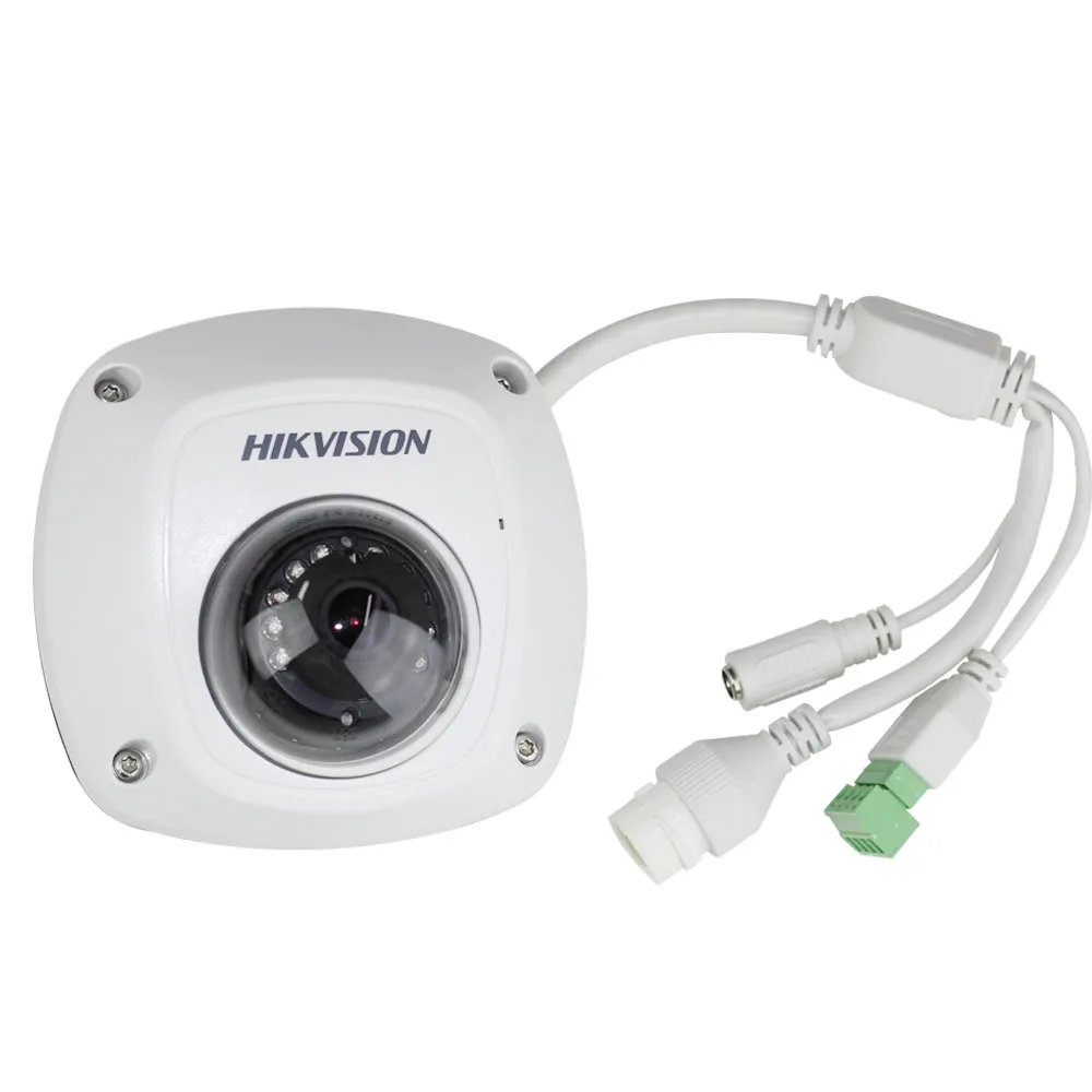 Hikvision DS-2CD2542FWD-IS 4MP купольная POE ip-камера с аудио домашней/наружной безопасности ИК 30 м CCTV видеонаблюдение H.264