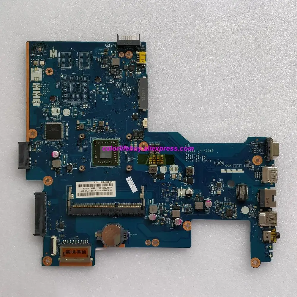 Genuine 764001-001 UMA A4-6210 CPU LA-A996P Motherboard 764001-501 764001-601 Mainboard for HP 255 G3 NoteBook PC