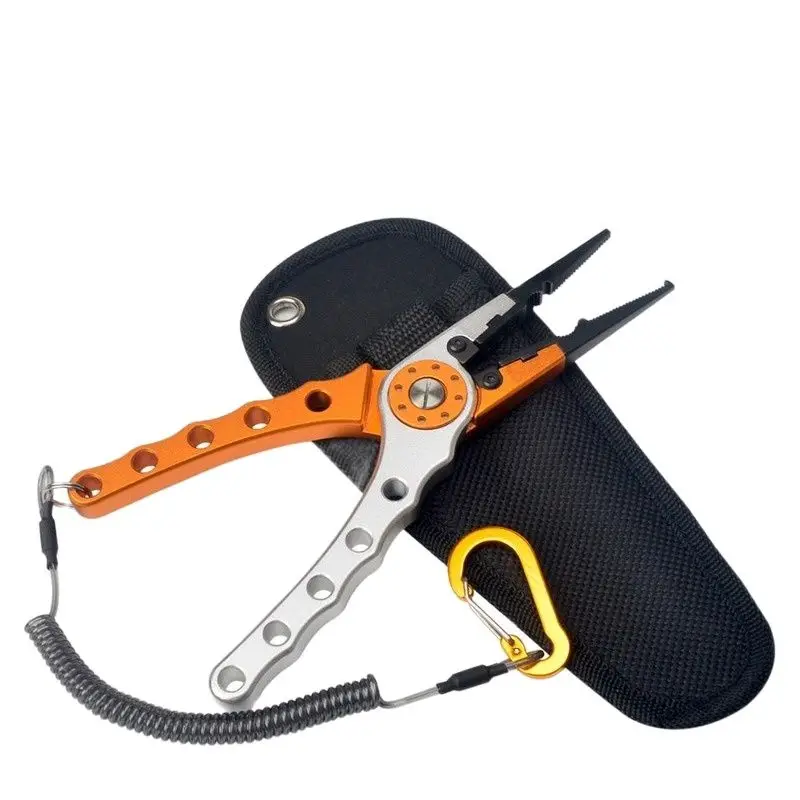 

Рыболовные плоскогубцы, рыболовные инструменты, резак для лески, многофункциональные ножницы из алюминиевого сплава для удаления крючков, ...