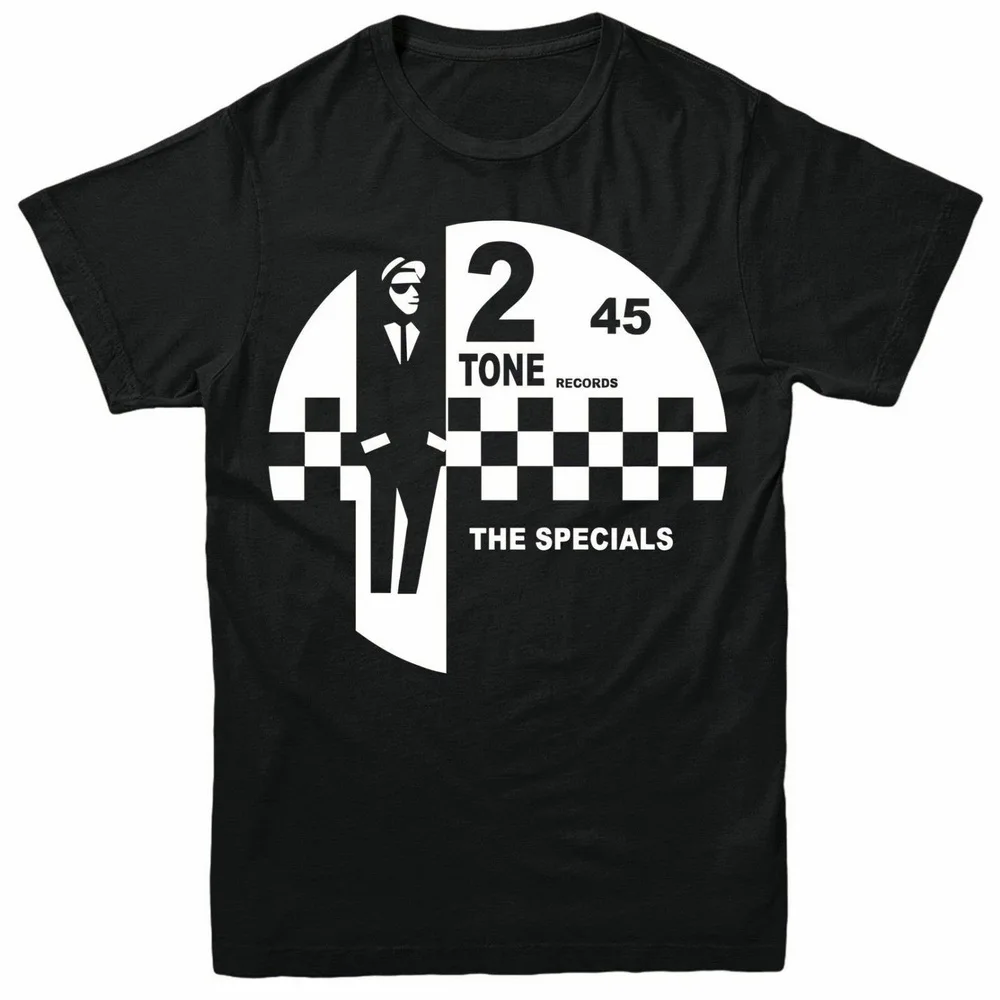 2 Tone Records СКА Северная душа футболка регги Специальные Ретро музыка Топ Хлопок