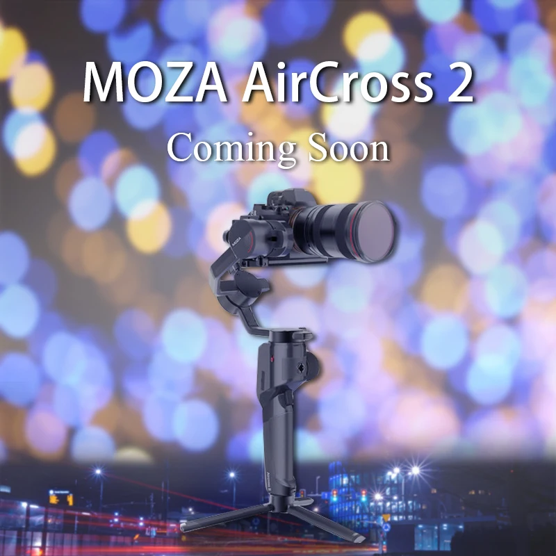 Moza Aircross 2 3-осевой портативный гидростабилизатор камеры PK DJI Ronin SC Ronin-SC Zhiyun Crane 2