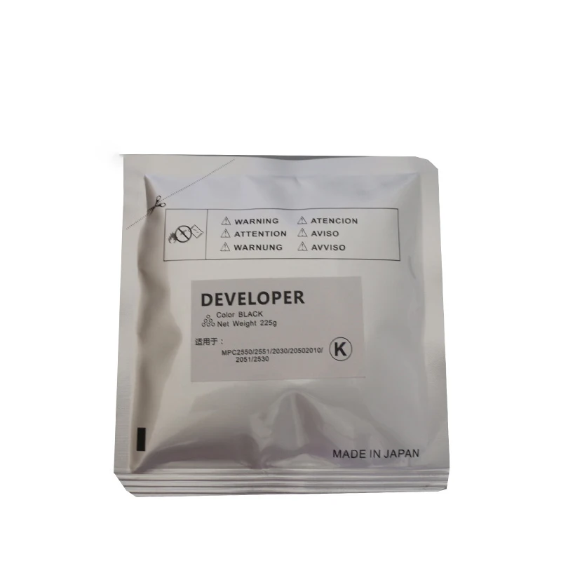 

4X 225g/bag MP C2030 C2050 C2030 C2050 C2010 C2550 C2530 Developer for Ricoh MPC2550 MPC2050 MPC2030 MPC2530 MPC2010 Developer