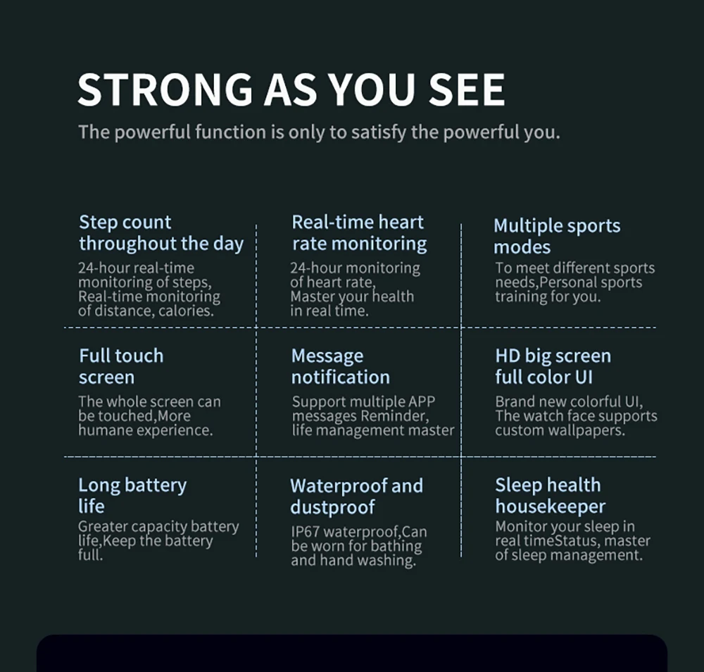 

New X21 Women Smart Watch Men D20 Heart Rate Monitor Y68 Bluetooth Wristbands Support Custom Wallpaper Full Touch I5 SmartWatch