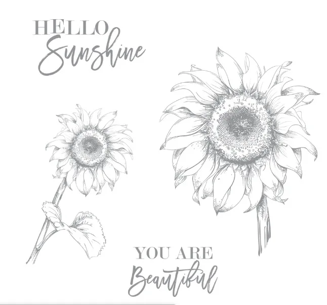 Хризантема прозрачные штампы/совпадающие металлические режущие штампы для DIY