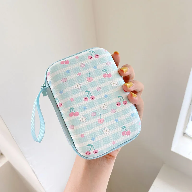 Мультяшные сумки для хранения на молнии органайзер наушников и USB-кабеля
