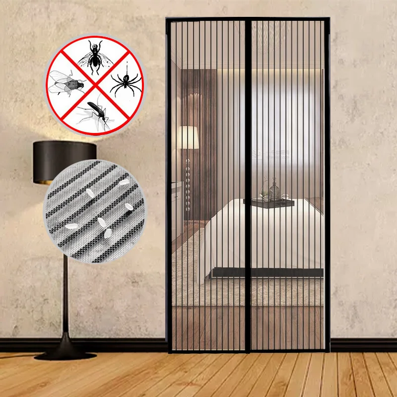 

Household Mosquito Net Curtain Magnetic Net Mesh Automatic Closing Door Screen Kitchen Curtain For Home Summer Use Mosquitera