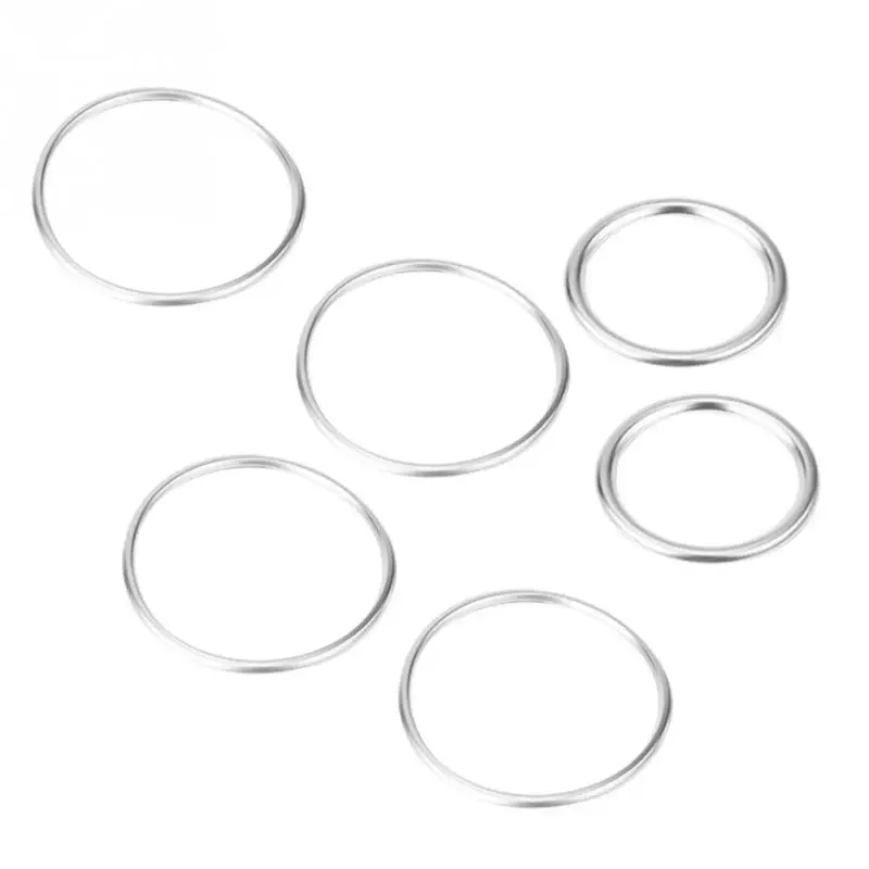 4 шт./6 шт. дверной динамик кольцо Крышка отделка Серебристый Хром для BMW X5 F15 2014-2018 X6