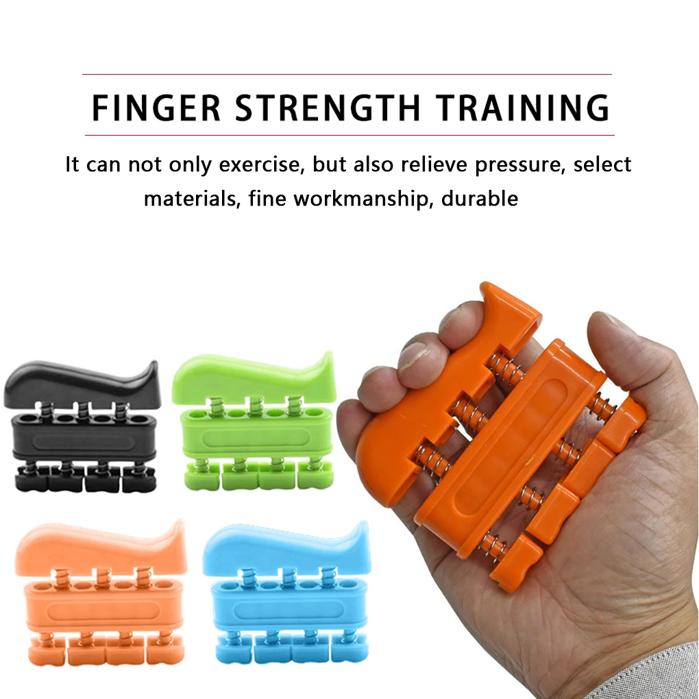 

R-Shape Adjustable Hand Grip Sports Strength Countable Exercise Strengthener Gripper Spring Finger Pinch Carpal Expander