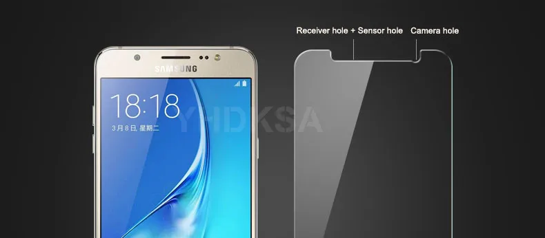 С уровнем твердости 9H Стекло на samsung Galaxy J3 J5 J7 A3 A5 A7 Экран протектор A6 A8 A9 закаленное Стекло пленка