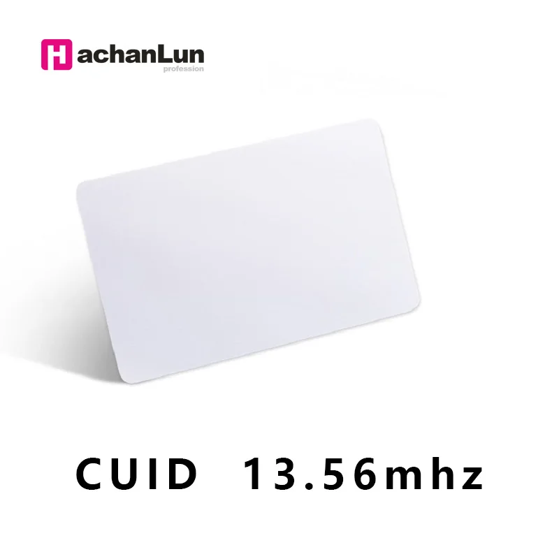 RFID-карта изменяющая UID 10 шт./лот NFC S50 блок карт 0 13 56 МГц белая бирка |