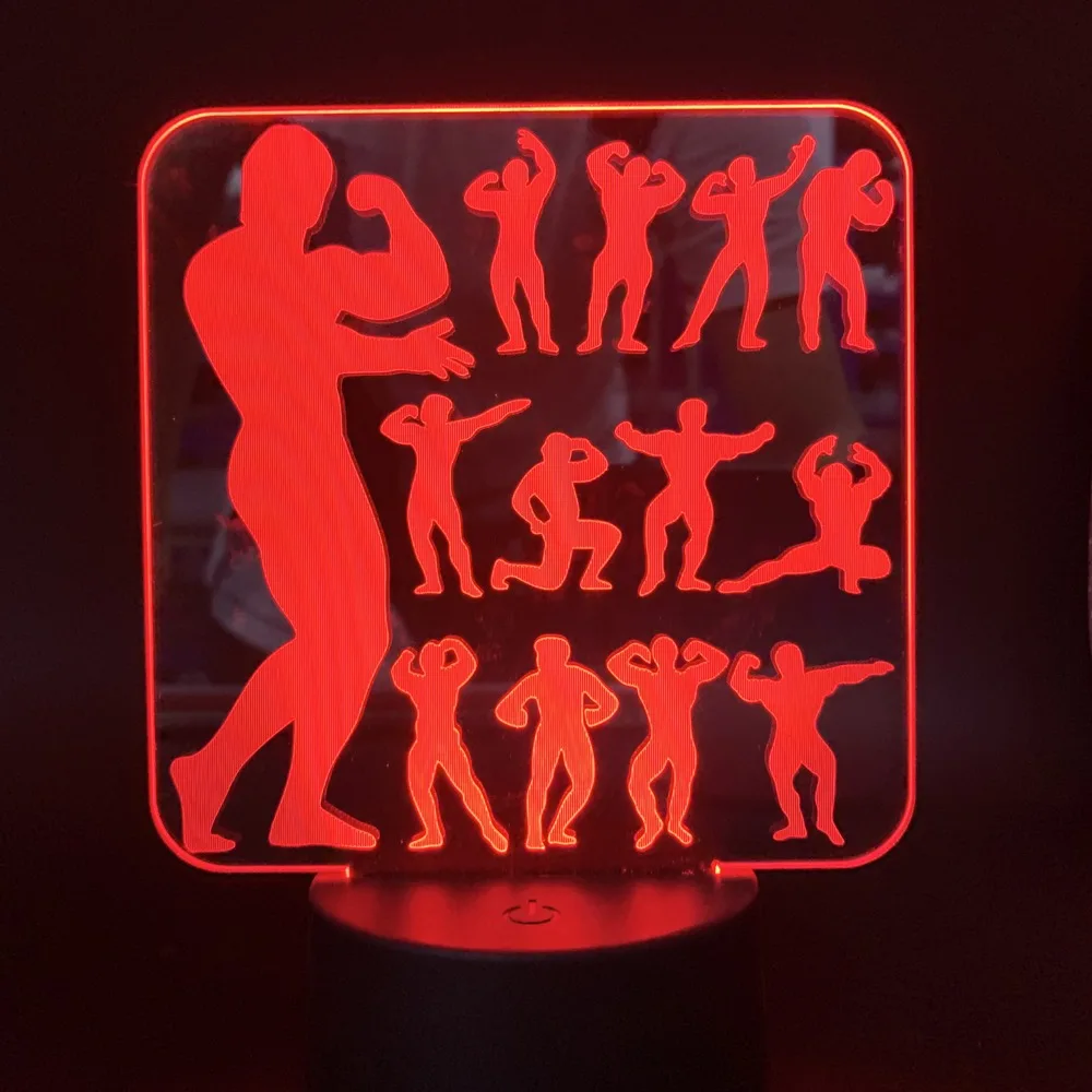 Светодиодный ночной Светильник для детской комнаты с сенсорным датчиком фигурка