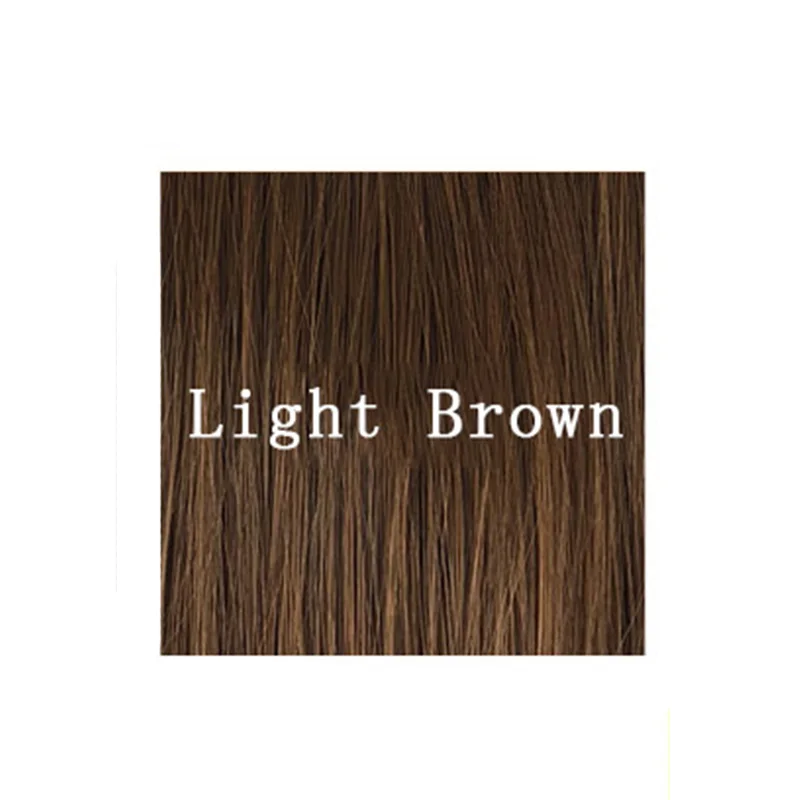 420-light-brown Модные прямые волосы женская шляпа парик Шляпа Один женский черный длинные прямые волосы стелс бейсбольная кепка Белая Кепка - Цвет: 420-light-brown