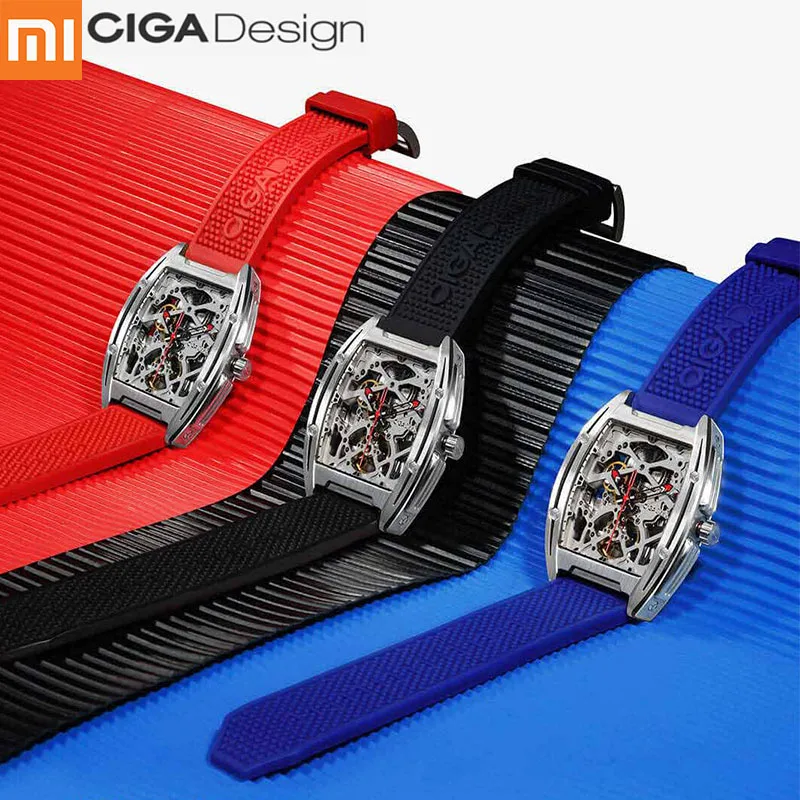 Xiaomi CIGA дизайн силиконовый ремешок часов Ремешок Замена Браслет для CIGA механические наручные часы Z MY Series