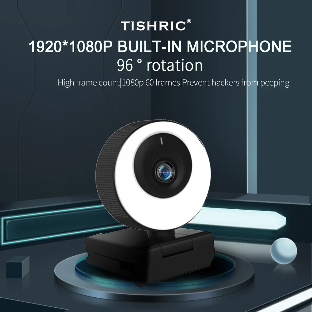 Веб-камера TISHRIC H780 1080P 60 кадров/с USB