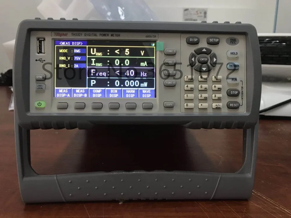 TH3321 AC и DC Цифровой измеритель мощности с тестом мощности, осциллографом, гармоническим анализом, гармонической гистограммой и микротоком