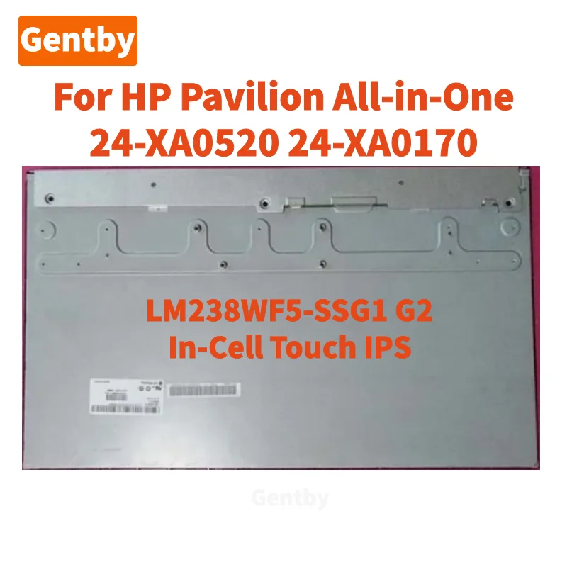 Original LM238WF5 SSG2 SSG1 23.8Inch IPS All-in-one Touch Panel For HP Pavilion 27 Quantum Dot 5DQ99AA/ For Dell P2418HT LCD
