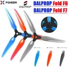 12 пар FOXEER DALPROP Fold F6 F7 6 дюймов 7 дюймов складной Фристайл 3-лопастный пропеллер реквизит для радиоуправляемого дрона FPV гоночного квадрокоптера