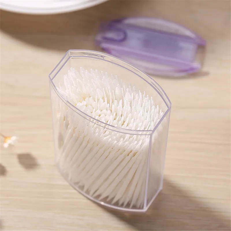 240 стая двухсторонняя зубная палочка Сверхтонкая зубочистка щетка уход за