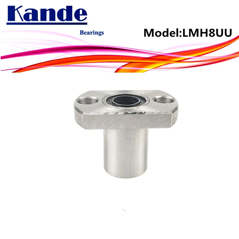 LMH8 UU 1 шт./лот LMH8UU линейный шариковый подшипник с круглым фланцем 8 мм для 3D