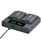 Аккумулятор PSP2000 PSP3000 и светодиодное зарядное устройство для геймпада Sony PSP-2001, PSP-3001, PSP-S110