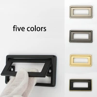 zinc alloy concealed cabinet drawer dresser door handle invisible pull hardware handle knobs cosas para el hogar dressers drawer