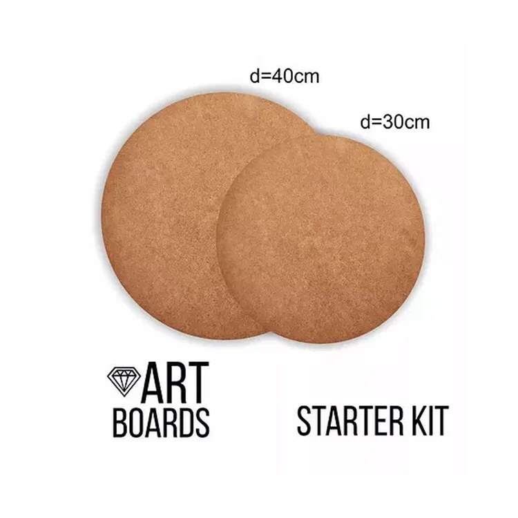 Набор заготовок ART Board серия Simple толщина 0 6 см Круг Craftsmen.store BRD-041 |