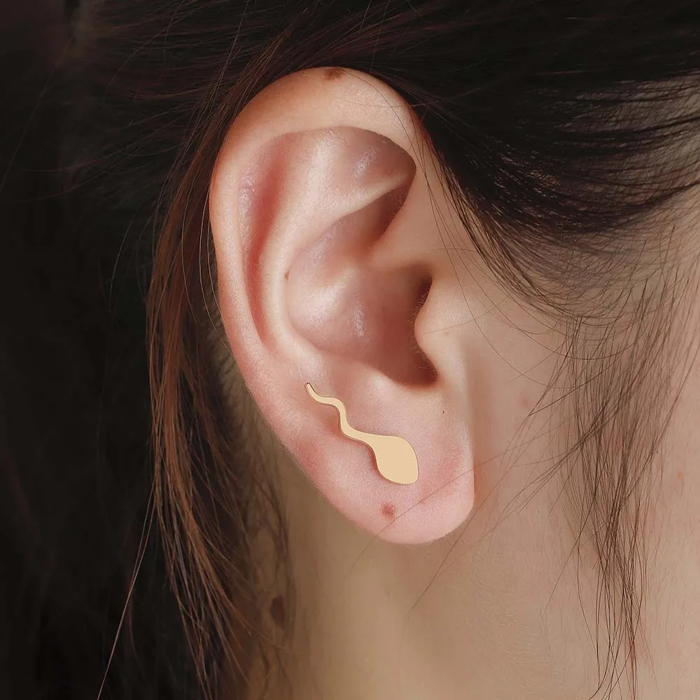 Серьги Chandler из нержавеющей стали для девочек миниатюрные антиаллергенные