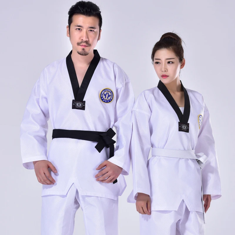 

Men Women Martial Arts Clothing Taekwondo Kung Fu Uniform Wushu Sets Loose Kimono Judo Taoist Jiu Jitsu Training Wear