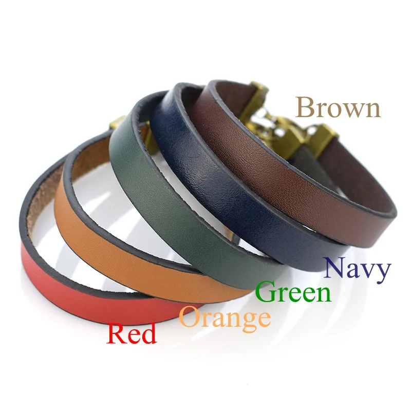 Hakuna Matata Simple Inspirational Letters Engraved Leather Bracelet African Proverb Bangle Gifts for Friends Couples | Украшения и