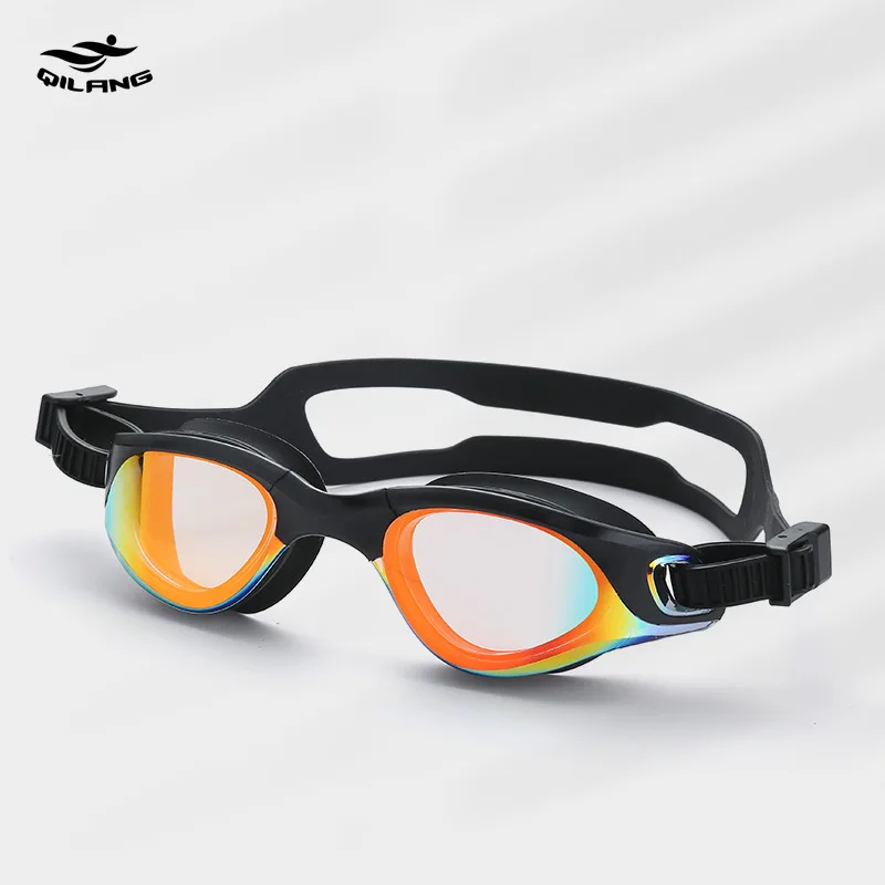 

Male Female Swim Goggles Glasses Anti Fog Plating Unisex Adult Pool Sport Eyeglasses Spectacles Waterproof Diving Goggles 2021