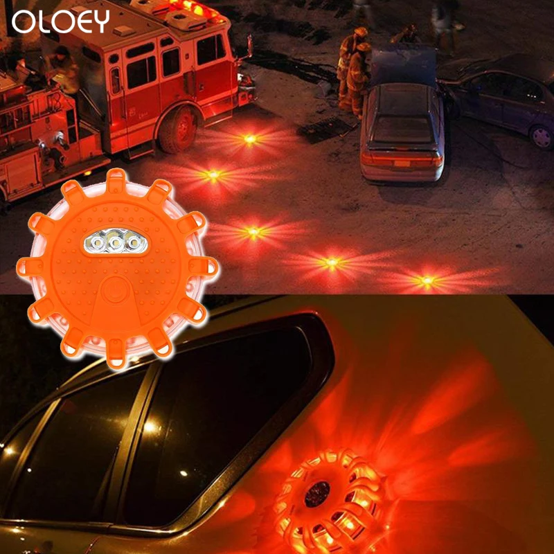 Автомобильный аварийный стробоскоп мигающий Предупреждение фонарь на крышу