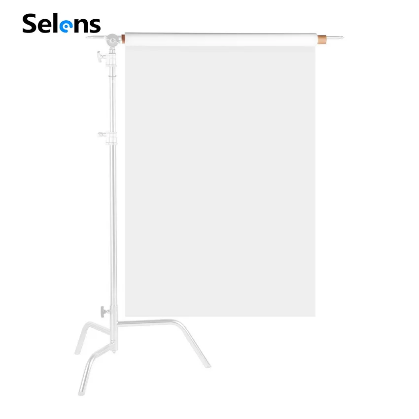 

Selens Soft Light Paper 1.2m x 18m Large Size White Background Cannot Be Torn Photography Diffuser Paper For Professional studio