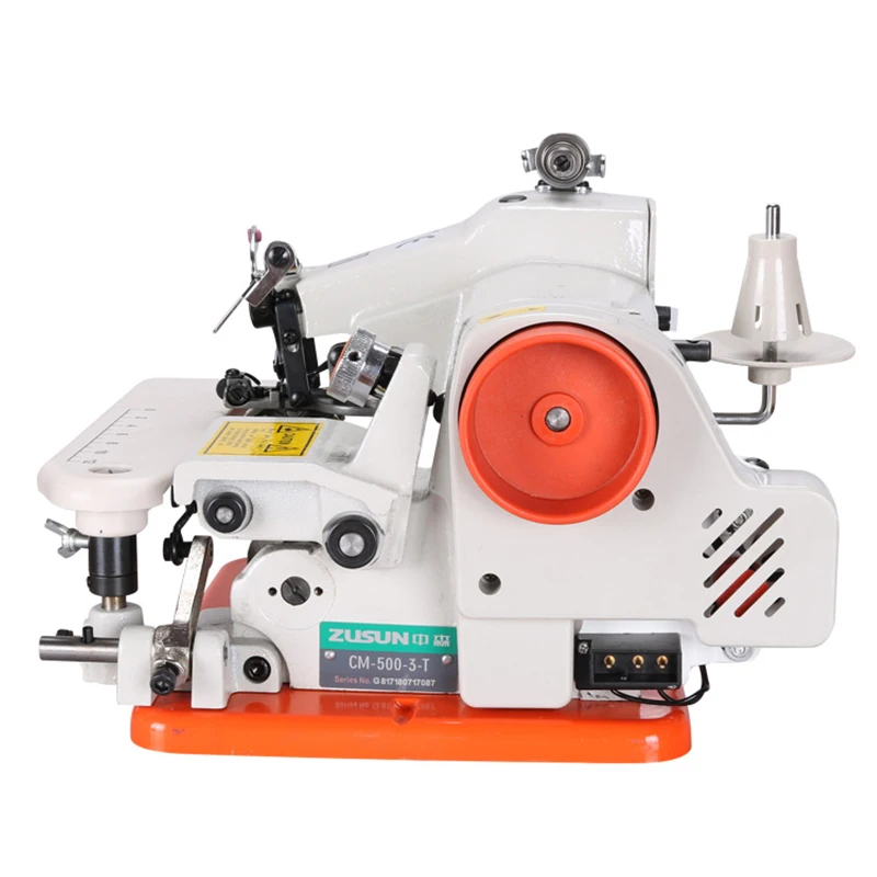 

220V Small Sewing Machine Home Desktop Single Thread Chain Seam Blind Stitch Edge Picking Machine Trousers Crimping Lame Machine