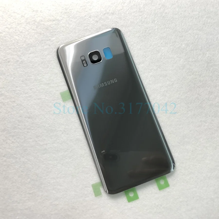 Для samsung Galaxy S8 plus S8+ G955 G955F S8 G950 G950F чехол из заднего стекла задняя крышка батарейного отсека Замена корпуса AAA+ качество