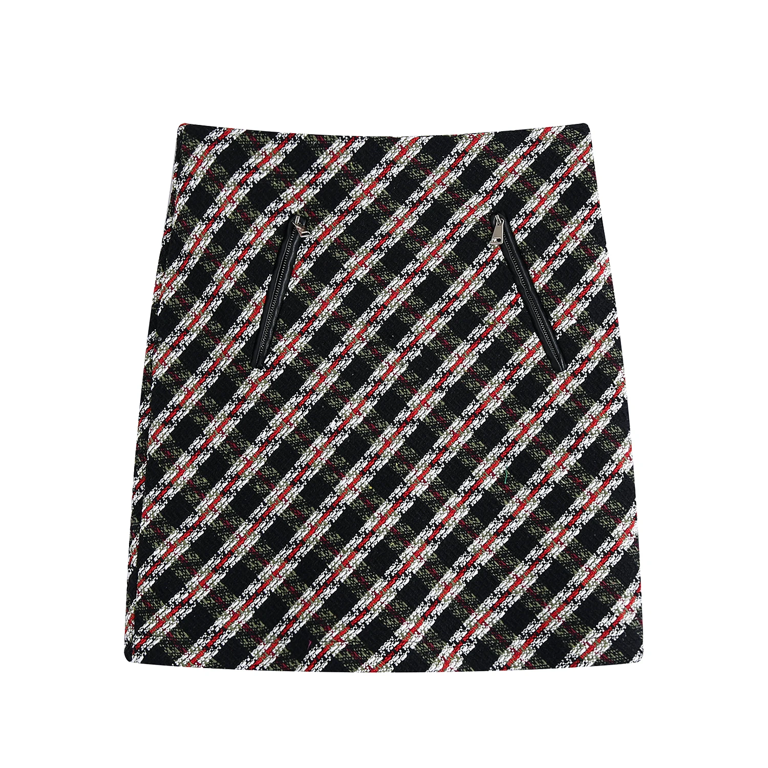 

BLSQR высокая талия юбки женские клетчатые винтажные шикарные сексуальные мини юбки женские 2021 модные элегантные