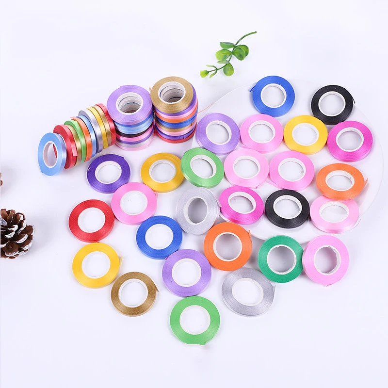 

Birthday Balloon Ribbon Roll Red Green Yellow Blue Event Party Supplies Banquet Wedding DIY Decoration 5mm/10m