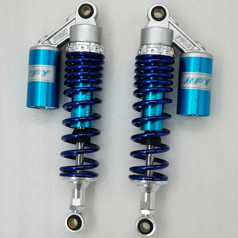 blue 350 мм 8 мм пружинный мотоциклетный амортизатор для Honda CB750 F2N SEVEN FIFTY KAWASAKI ZR1100 KZ1000 KZ500 ZR750 Yamaha suzuki - Цвет: blue