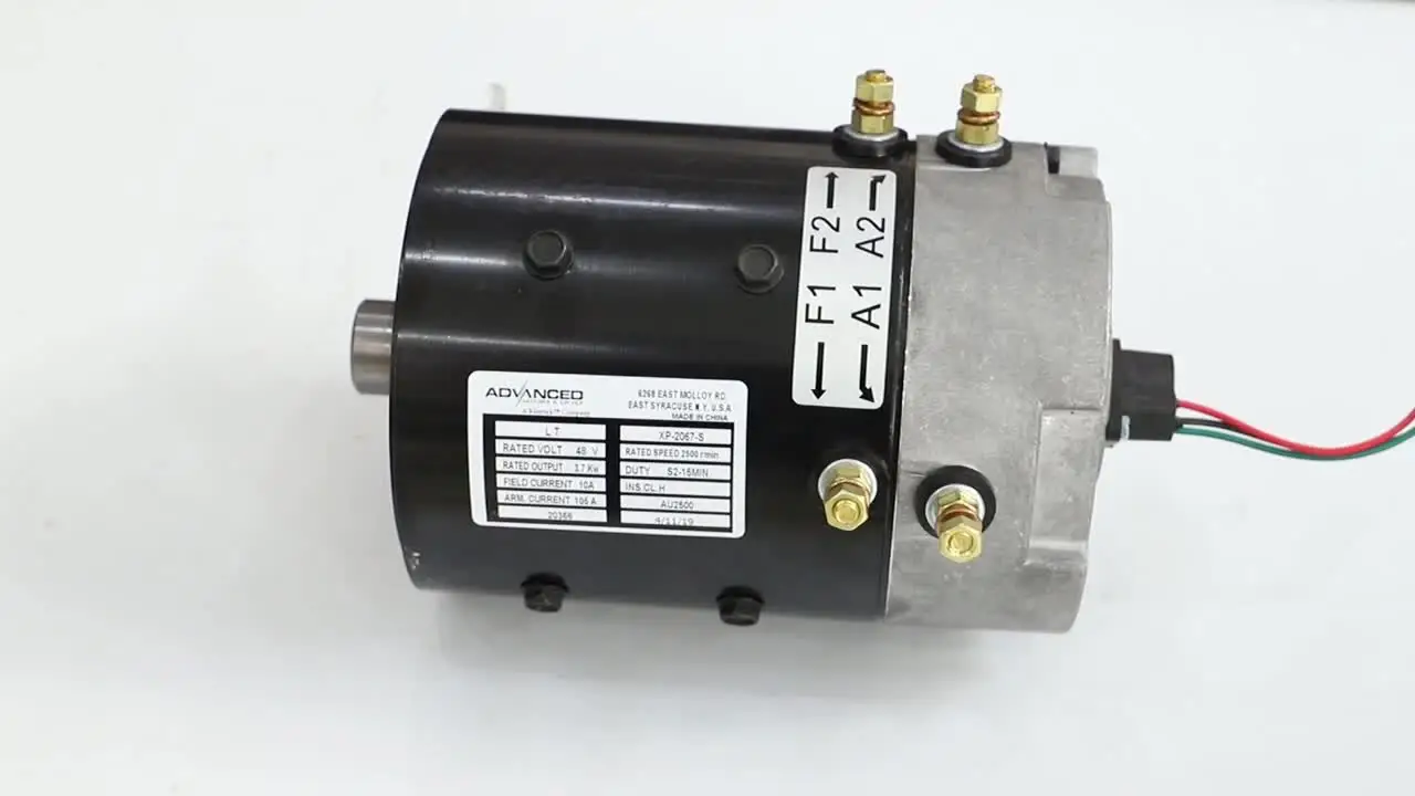 

golf cart accessories high quality XQ-3.8 48v 3.8kw dc motor