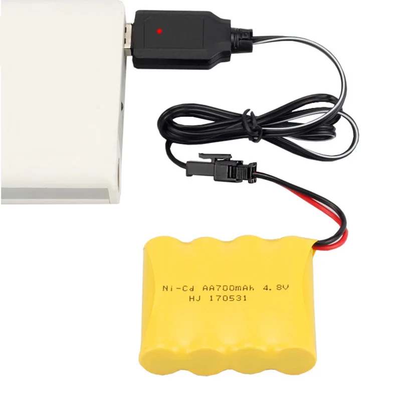Зарядный кабель зарядное устройство USB Ni Cd MH аккумуляторные батарейки адаптер с