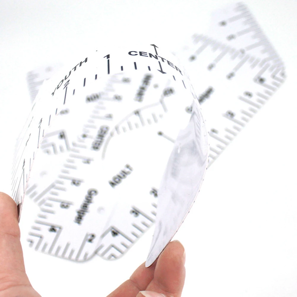 4 шт./компл. футболка выравнивание линейка для гидирования со спортивным дизайном