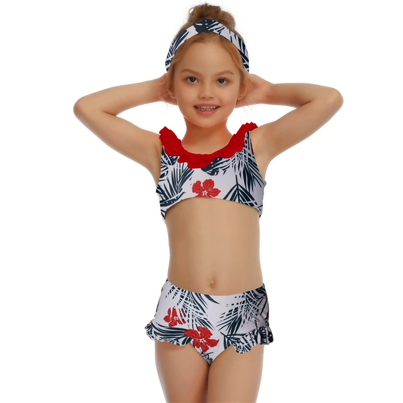 Red kids Слитный купальник с открытой спиной для мамы и дочки, сексуальный купальник для женщин, бикини, купальник для родителей и детей, семейные подходящие купальники, одежда - Цвет: Red kids
